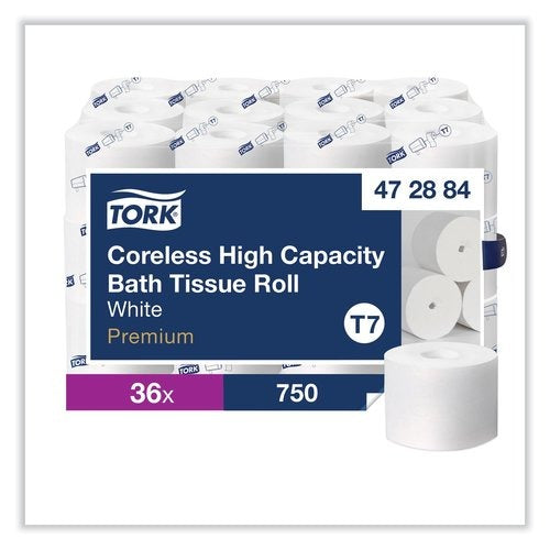 TORK Tork TRK472884 Coreless High-Capacity Toilet Paper Roll 750 Sheets (36/Carton)