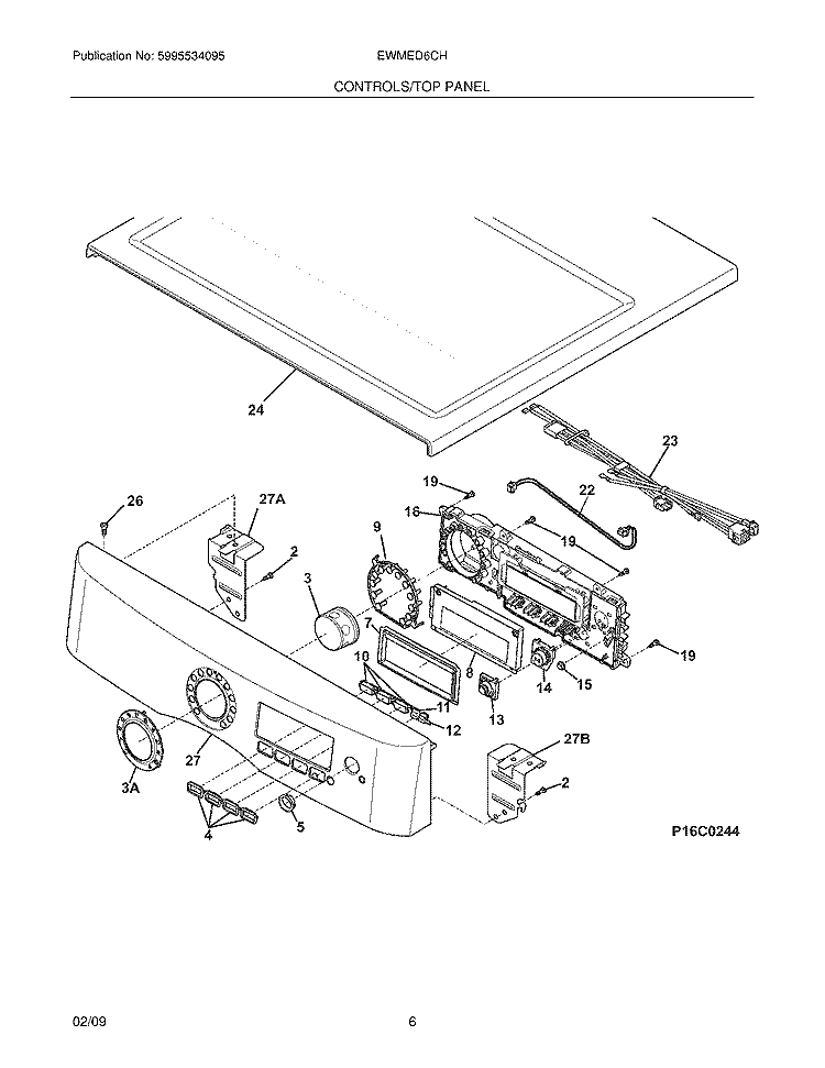 FRIGIDAIRE Frigidaire 134994600 User Control and Display Board (Replacement AP4368790)