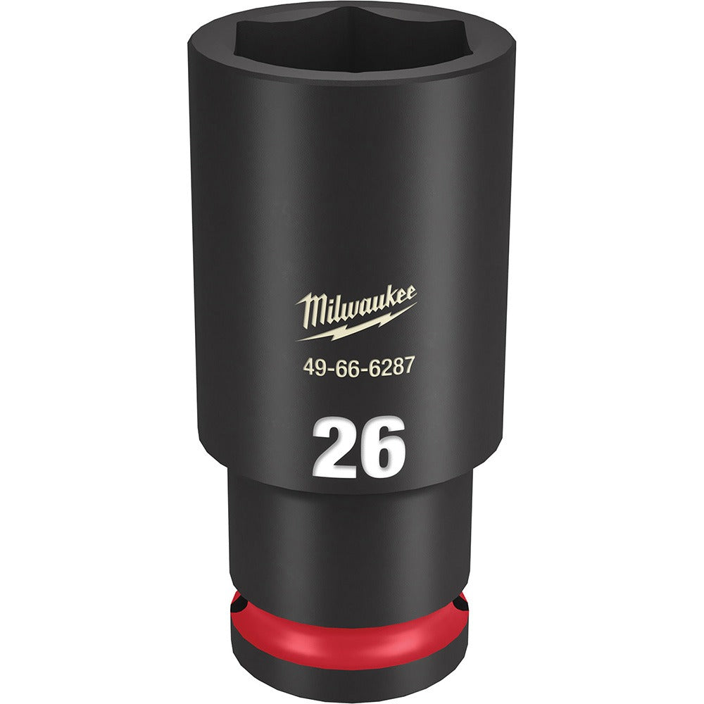 MILWAUKEE Milwaukee Tool 49-66-6287 Impact Socket 1/2 in 26mm 6-pt