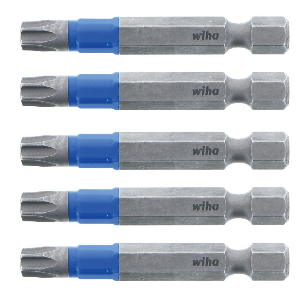 WIHA Wiha 70279 T30 Torx Power Screwdriver Bit 1/4 Hex 5 Pc