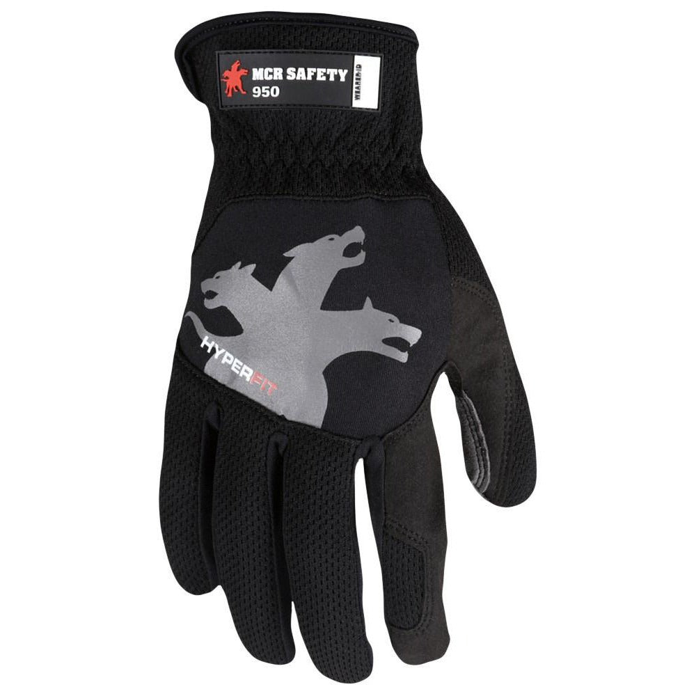MCR SAFETY Mcr Safety 950S Mechanic Lifting Glove Small Synthetic Suede