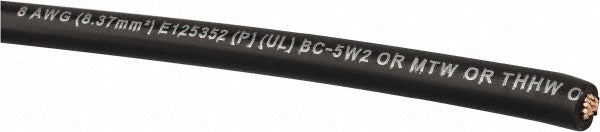SOUTHWIRE Southwire 411090508 Machine Tool Wire 8 Awg 500 Ft Black