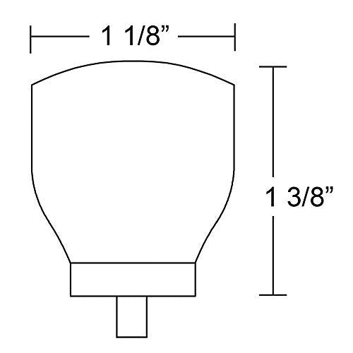 EMTEK Emtek 86562US4 Juneau Crystal Door Knob Satin Brass