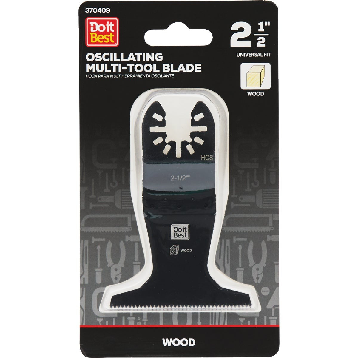 BSC PREFERRED Bsc Preferred QJDIB-OS-012 Oscillating Blade Wood Pvc