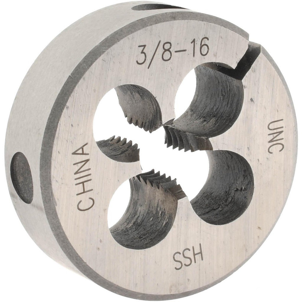 VALUE COLLECTION Value Collection 314-1248 Round Die 3/8-16 Unc Hss
