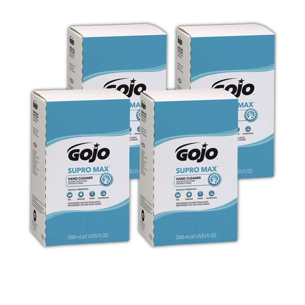 GOJO Gojo GOJ727204 Supromax Lotion Hand Cleaner 2.11 Quart (4/Carton)