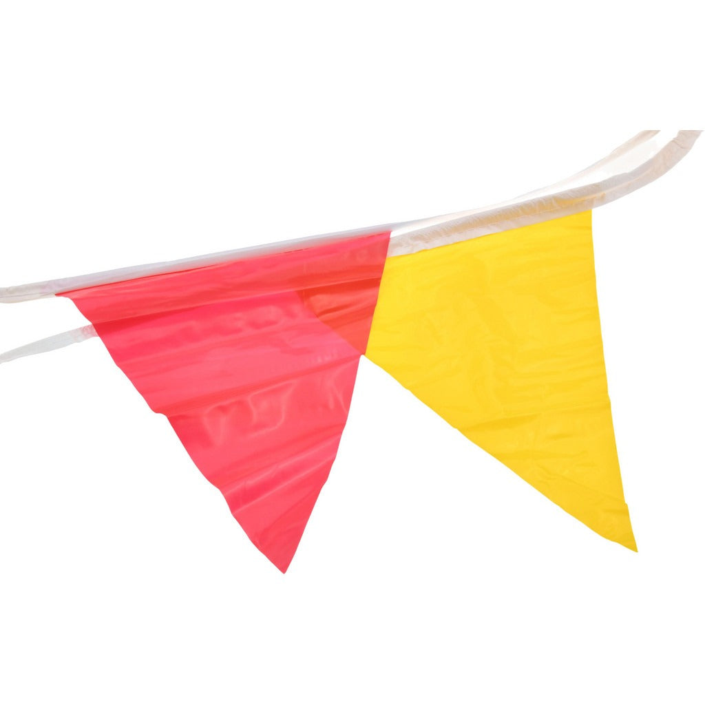 PRO-SAFE Pro-safe 03-407-105 Safety Pennants 105 Ft Red Yellow Vinyl