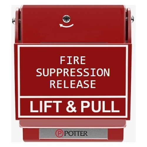 POTTER Potter Electric 1000620-38 Fire Suppression Release