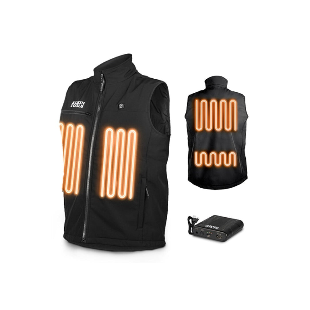 KLEIN TOOLS Klein Tools 60954 Heated Base Layer Vest (Large)