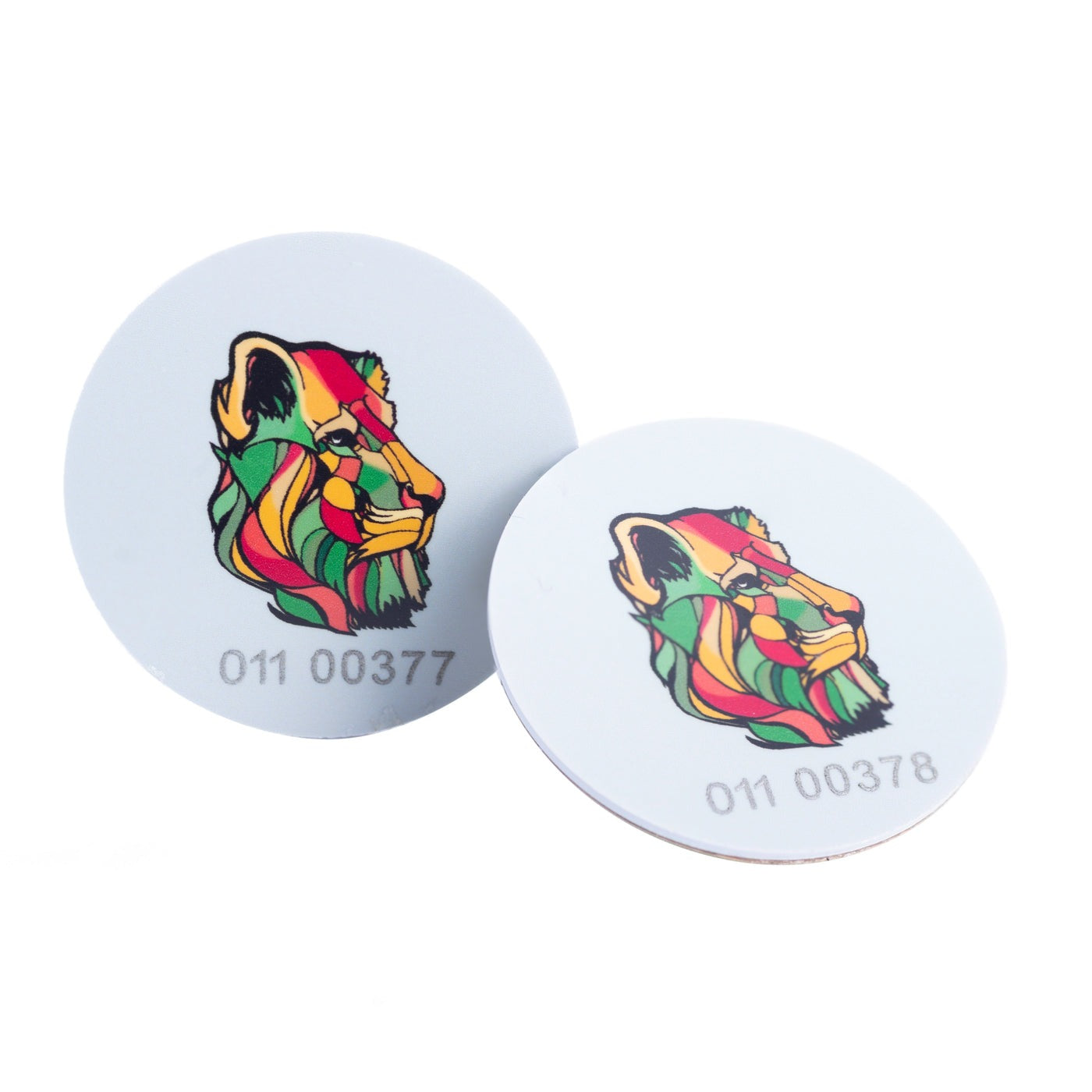 LIONBEAM Lionbeam lb-proxs-125 Proximity Sticker 125 Khz 10 Pack