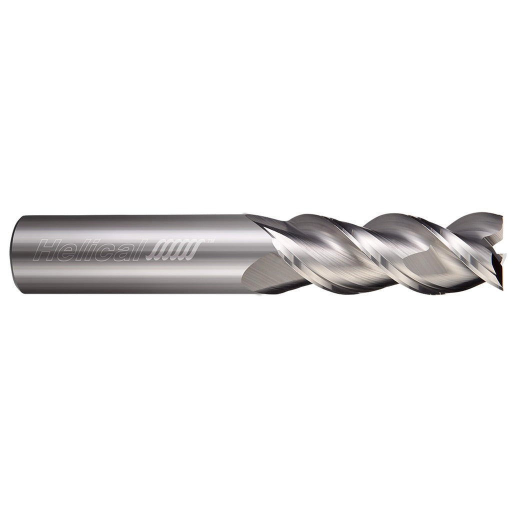 HELICAL SOLUTIONS Helical Solutions 03480 Square End Mill 1/2 in 3 Flute Carbide