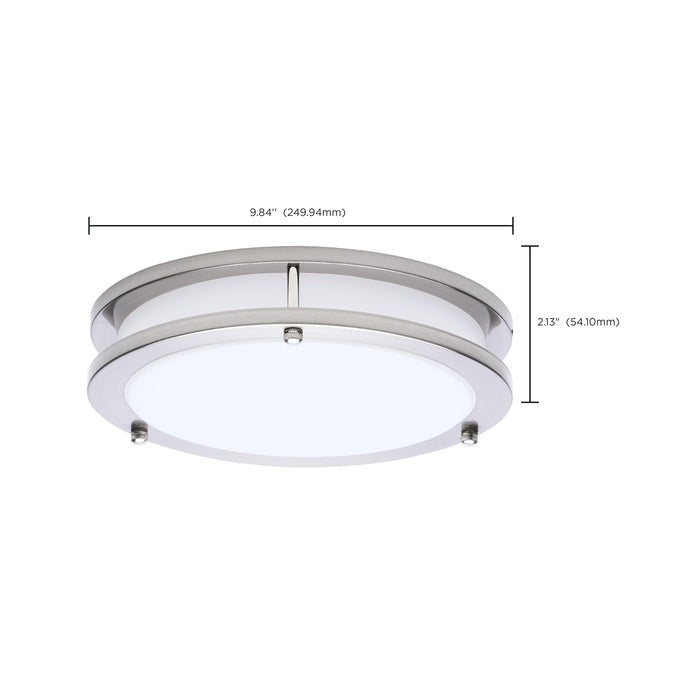 SATCO-NUVO Satco-Nuvo 62-1875 Glamour Flush Mount 18W (10-inch)