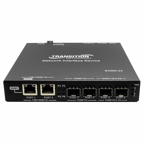 LANTRONIX Transition Networks S3290-24-BR Nid 2xtp 4xsfp Bundle