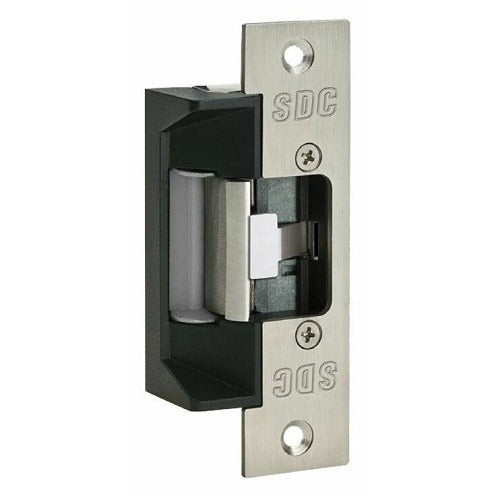 SDC Sdc 45-7RV Electric Strike 12/24VDC Satin Aluminum