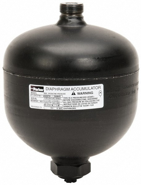 PARKER Parker AD140A25T9A1 Diaphragm Accumulator 85 Lb 3620 Psi