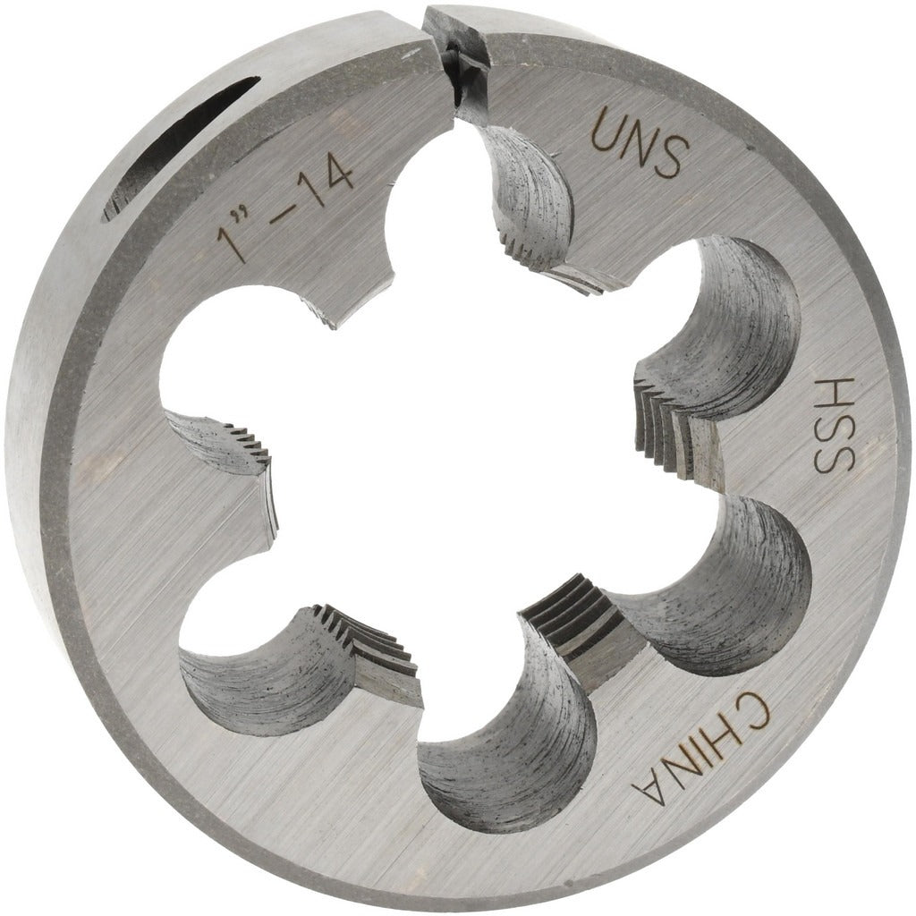 VALUE COLLECTION Value Collection 314-1384 Round Die 1-14 Uns 2 Inch Od Hss