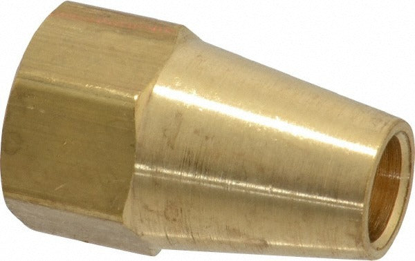 PARKER Parker 41FL-6 Brass Flared Tube Long Nut 3/8 in 45 Degree