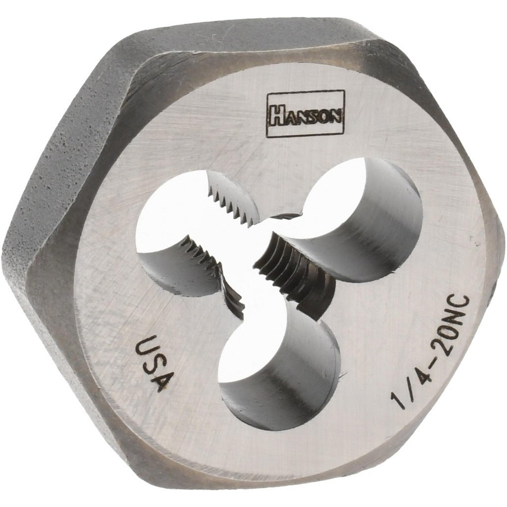IRWIN Irwin 6520ZR Hex Rethreading Die 1/4-20 Unc Right Hand