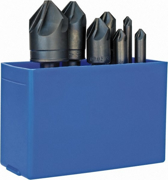 M.A. FORD M.a. Ford. 79000002 Countersink Set 7 Pc 6 Flute Hss