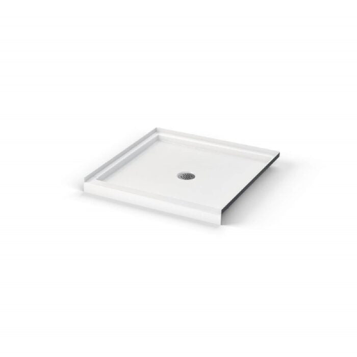 AKER AKER 141433-000-002 Shower Base 36 inches x 36 inches Center Drain Low Threshold