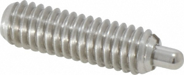 VLIER Vlier SSS56 Threaded Spring Plunger 5/16-18 Stainless Steel