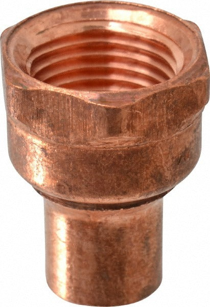 MUELLER INDUSTRIES Mueller Industries W 01525 Copper Pipe Adapter 3/8 in