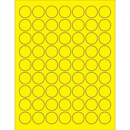 BSC PREFERRED Bsc Preferred LL191YE Multipurpose Labels 6300 Per Case
