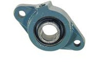 Dodge F2B-VSC-108 Flange-Mount Ball Bearing Unit - 1-1/2 in Bore, 2-Bolt Flange Mount, Set Screw Locking