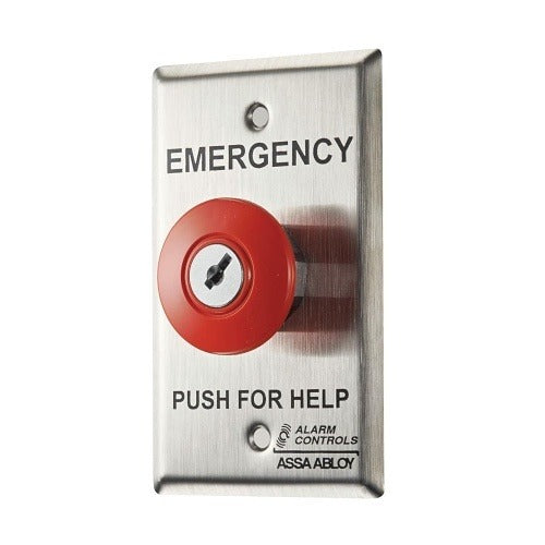 ALARM CONTROLS Alarm Controls Corporation KR-2-1-GR Key Switch Station