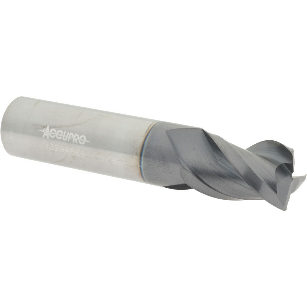 ACCUPRO Accupro 12176628 Corner Radius End Mill 5/8 in 3 Flute