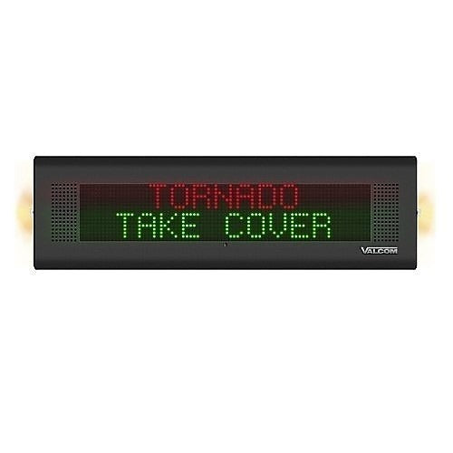 VALCOM Valcom VL520BK-F Ip Compact Speaker with Text