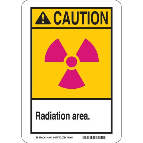 BRADY Brady 45097 Safety Sign 10 in x 7 in