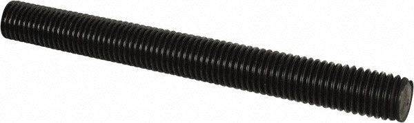 VALUE COLLECTION Value Collection 45627 Threaded Rod 1-8 Unc 6 Ft Black Oxide