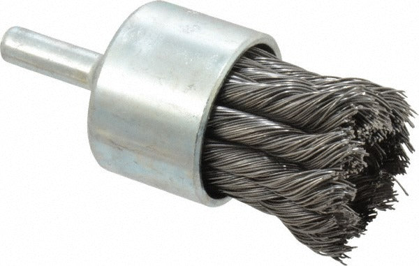 WEILER Weiler 90323 Knotted Wire End Brush 1-1/8 in Steel
