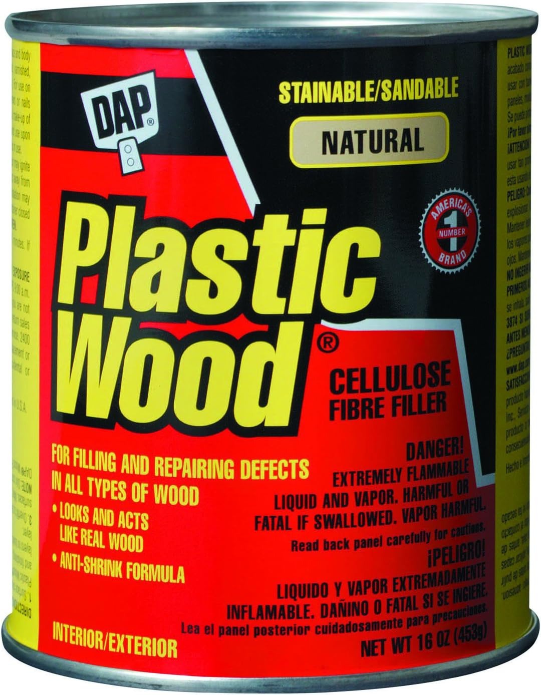 DAP Dap 7079821506 Plastic Wood Filler 16 oz (21506)