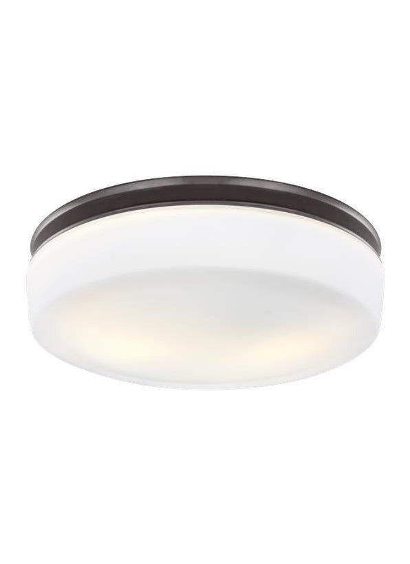 GENERATION BRANDS Generation Brands fm504orb Flush Mount Light Oil Rubbed Bronze