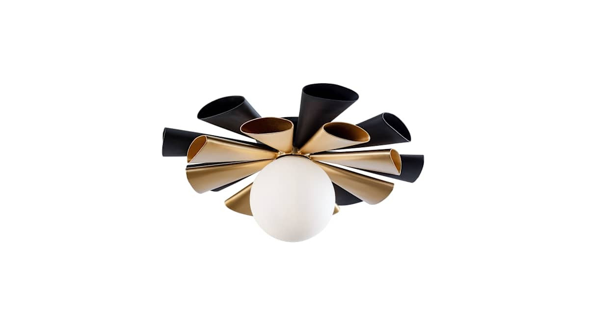VARALUZ Varaluz 372S01MMBFG Daphne 1 Light 60W (18 in) 372S01MMBFG