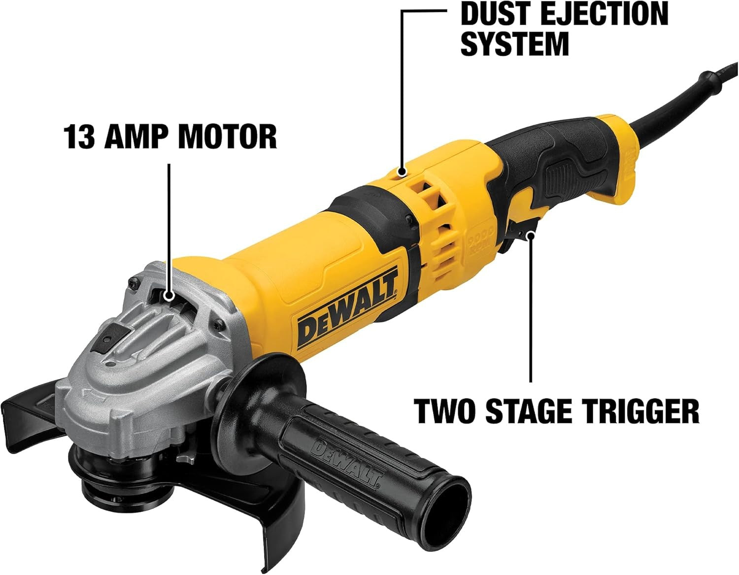 DEWALT DEWALT DWE43116 Angle Grinder Tool 4-1/2 to 6-Inch Trigger Switch