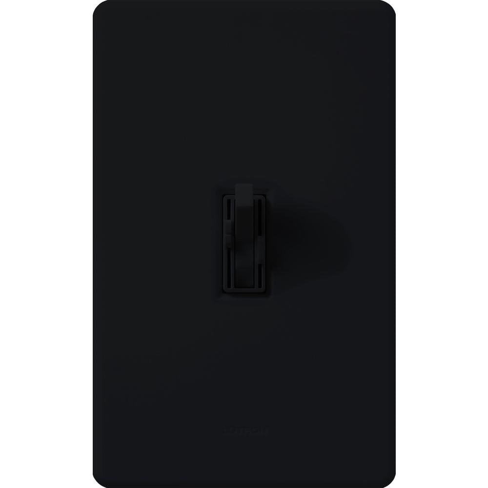 LUTRON Lutron AYFSQ-F-BL 3-speed Fan Control Single-pole 3-way Black