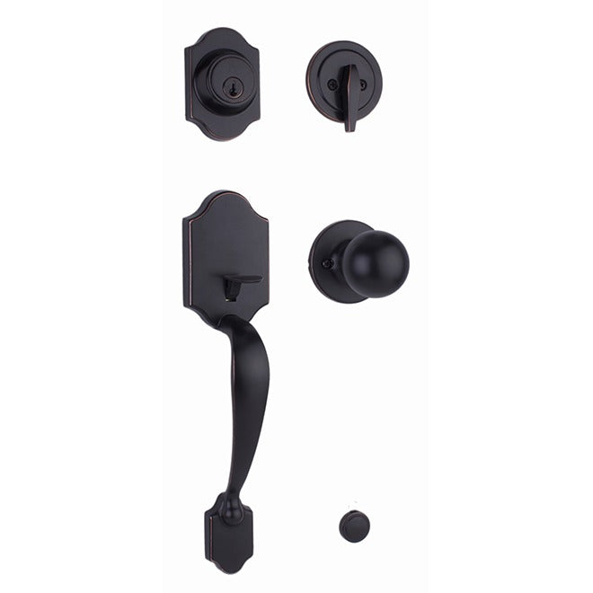 WESLOCK Weslock 02820-1G1FR2D Parkside Single Cylinder Handleset