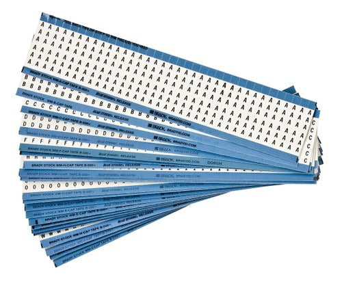 BRADY Brady CPCWM-A-Z Combination Pack Wire Marker 1.5 in H Pack of 25 Cards CPCWM-A-Z