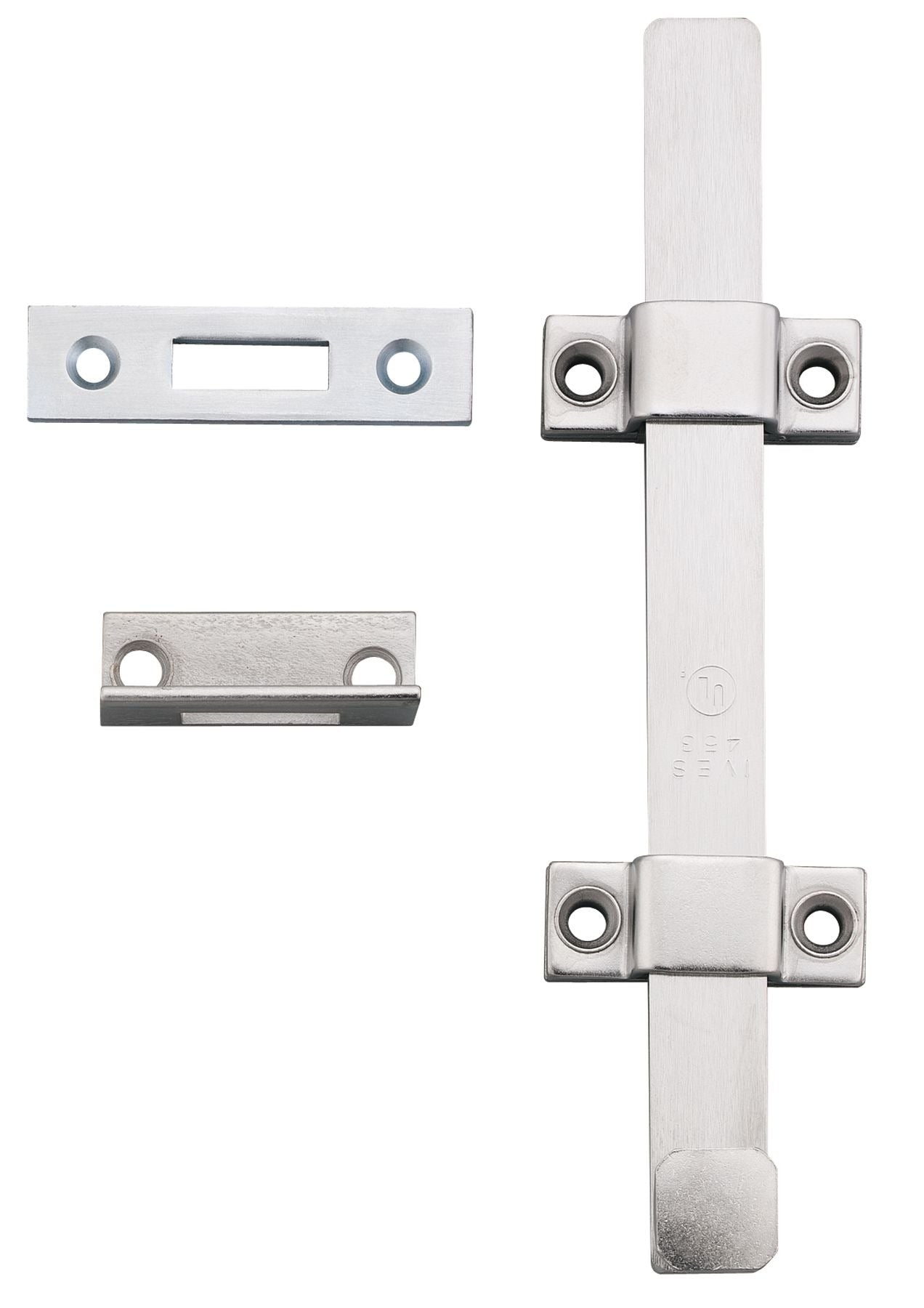 IVES Ives SB45326D8TB Surface Bolt 8 Inches Satin Chrome