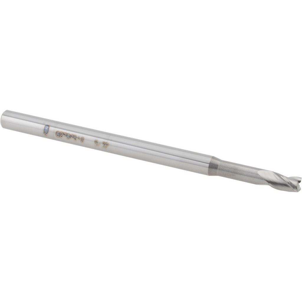 ACCUPRO Accupro 14797315 Square End Mill 5/32 in 3 Flute Carbide