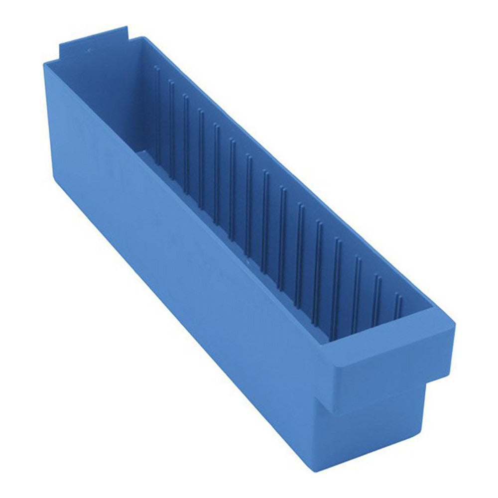 QUANTUM STORAGE SYSTEMS Quantum Storage QED604BL Plastic Drawer Bin Blue
