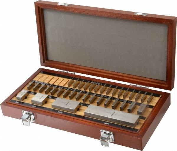 MITUTOYO Mitutoyo 516-423-26 Gage Block Set 36 Pc AS-1 Steel