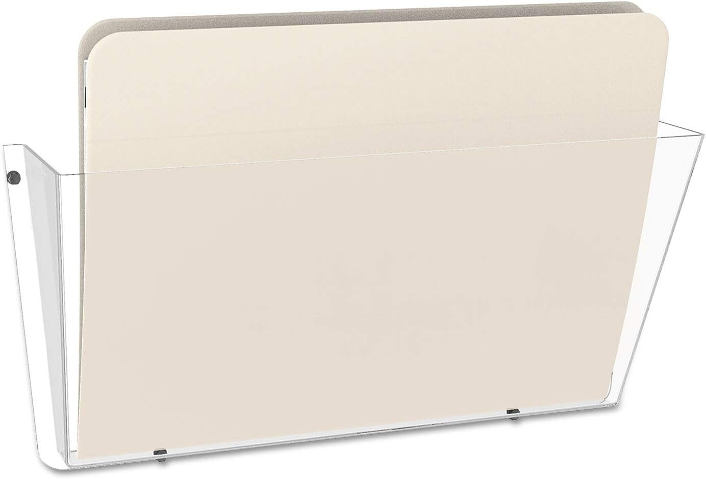 DEFLECTO Deflecto DEF63201 Unbreakable Wall Pocket Letter Single 14.5 x 3 x 6.5 in (1 Pack)