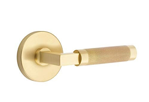 EMTEK Emtek 5109US4.LSUS4.KNUS4.LH Passage Set Knurled Lever