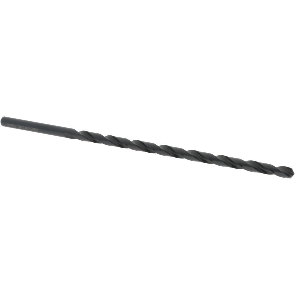 HERTEL Hertel C.E09.0873 Extra Length Drill Bit 0.3438 in Hss