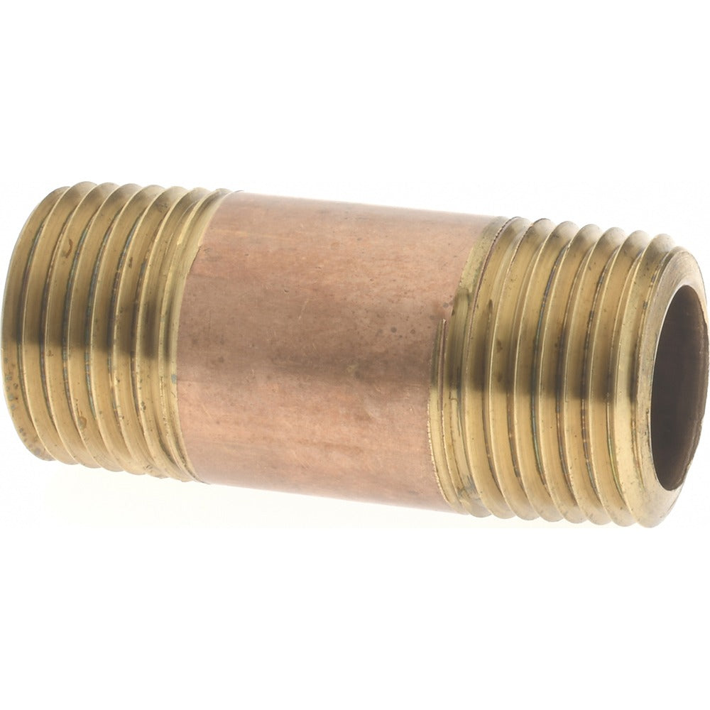 MERIT BRASS Merit Brass 2106-150 Brass Pipe Nipple 3/8 in Npt