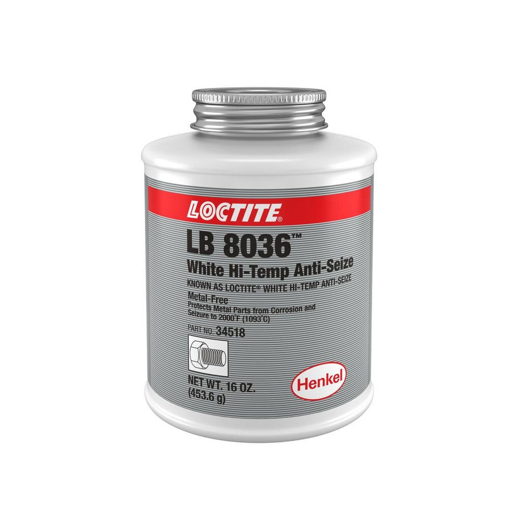 LOCTITE Loctite 302678 Anti-seize Lubricant 16 Oz 2000F Brush Top